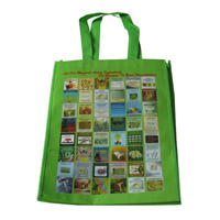 青岛LB11覆膜无纺布广告袋